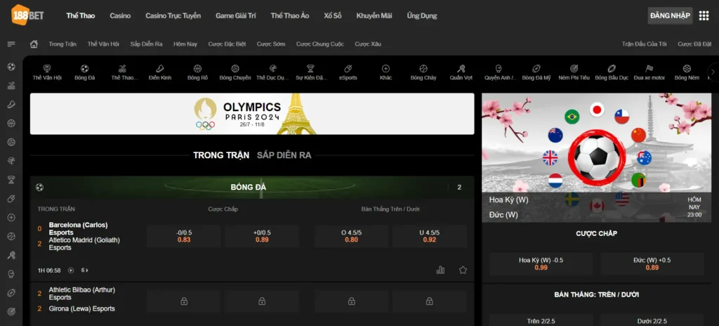 Thể thao 188BET The thao 188BET